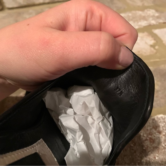 rag & bone | Savoy Black Suede Leather Loafer Mules - Picture 10 of 13